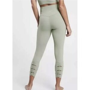 Athleta Sage Salutation Stash Pocket II Cinch 7/8 Tight Sage Small S